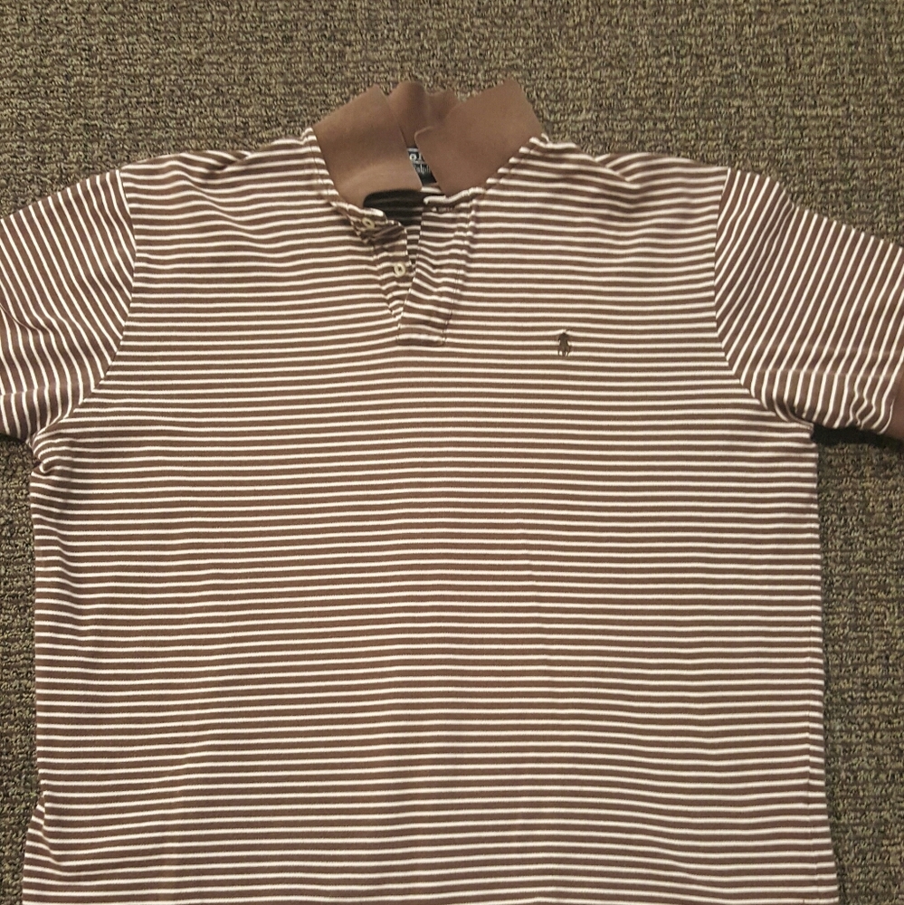 Men's Brown Ralph Lauren Polo